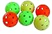 Realstick Floorball / Unihockey Ball 6er Set, Color Mix