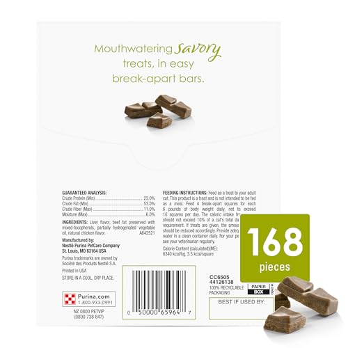 Fancy Feast Purina Savory Cravings Chicken Cat Treats, 3 oz Box - image 6