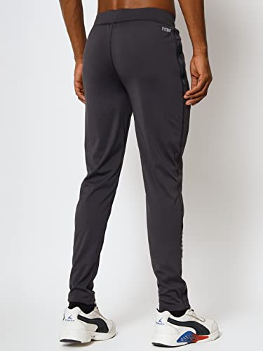 Image of FITINC Men's Stretchable Track Pant for Gym with Zipper Pockets