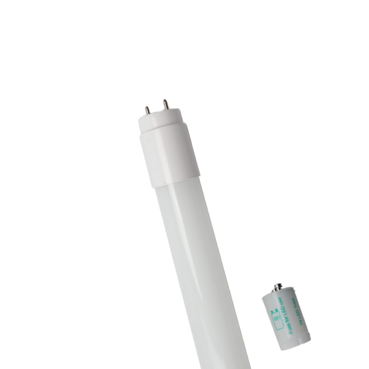 Tubo LED T8 De 1.2 Metros Y 15W - Diseño Mitad Aluminio Mitad Plástico, Luz Blanca Eficiente Para Oficinas, Casas, Tiendas Y Comercios
