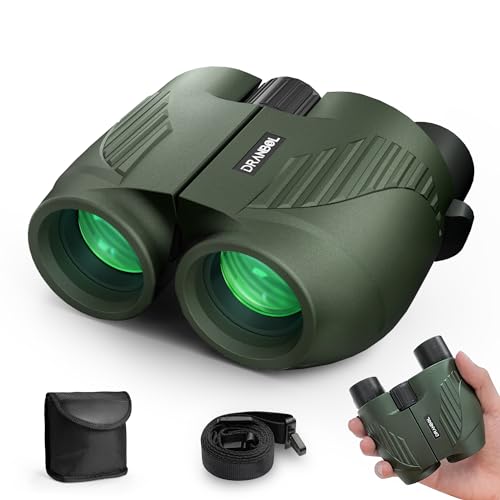 20X25 Small Binoculars for Adults and Kids, Large Eyepiece Binoculars for Bird Watching Easy Focus, Pocket High Powered Opera Glasses for Concert, Cruise Ship, Travel Must Have