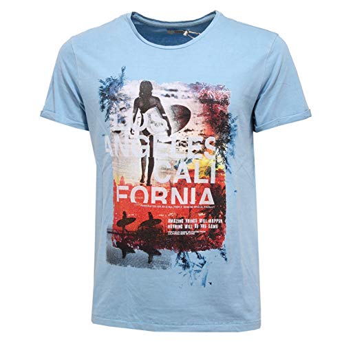 GAUDI' 9412K maglia uomo fini les hauts ternes avec ce t-shirt multicolor S