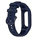 REYDA Silicone Band Compatible for Garmin Vivosmart 5, Soft Flexible Breathable Silicone Watch Band Sport Wristband Metal Buckle Bracelet Replacement Band for Garmin Vivosmart 5 Fitness Tracker