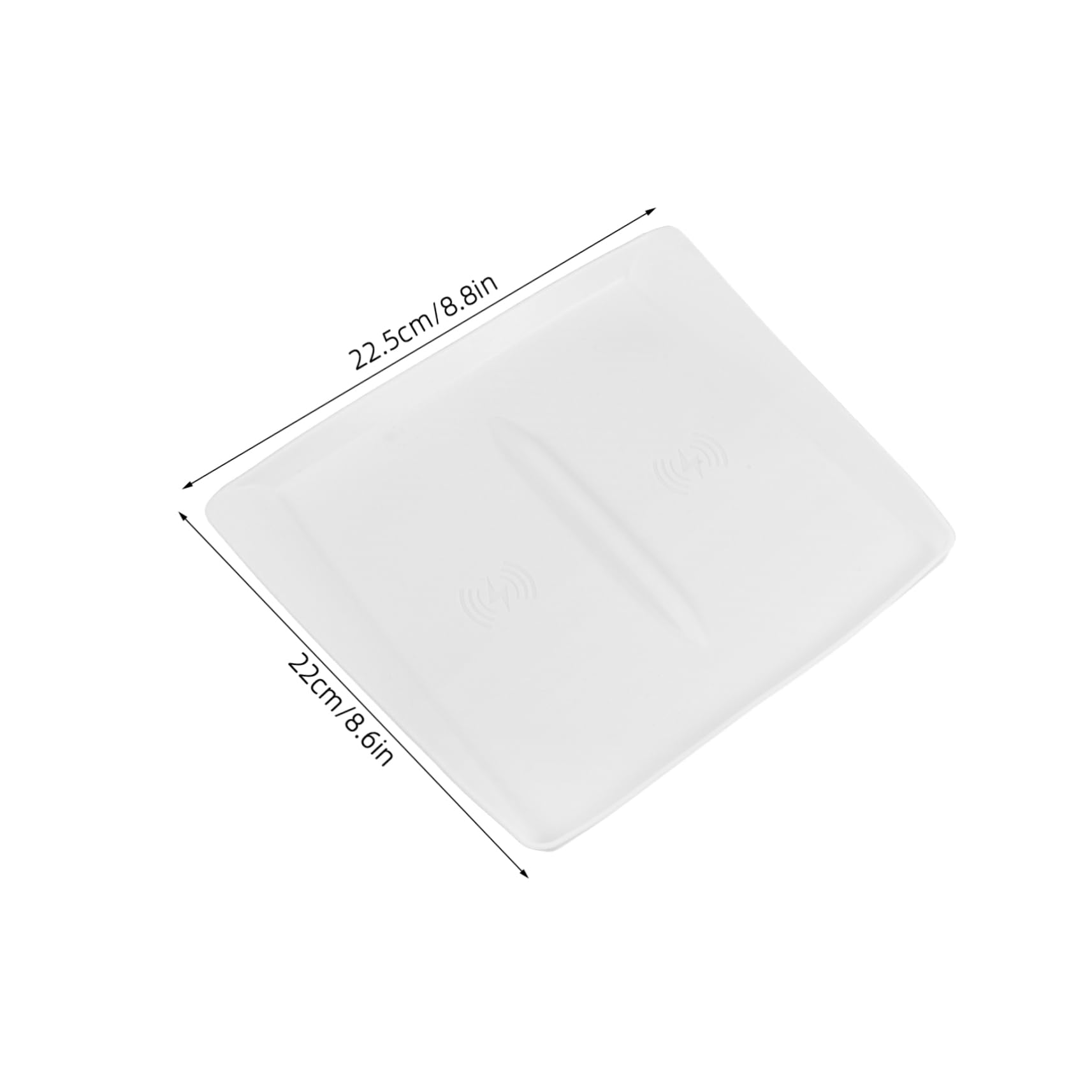 Veemoon 3/y Center Console Silicone Pad Charging Phone -Slip Mat Easy Install Soft