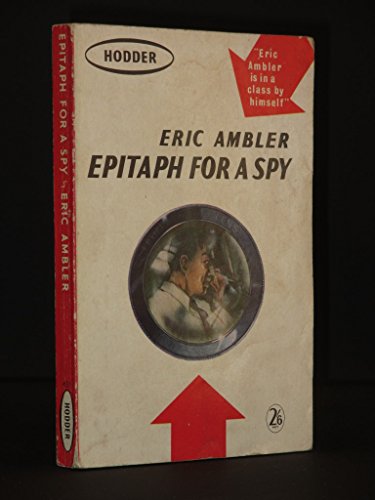 Epitaph for a spy B001LEYWKI Book Cover