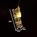FANSIR 20 LED Photo Clip String Lights, 3 Modes 7.2 ft LED Clips Lights Battery Powered String Lights Lamp for Home/Party/Christmas Decoration Birthday Wedding Party Festival Decor(Warm White)