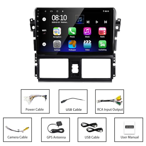 Pantalla de coche 2 DIN con Bluetooth y GPS para Volvo 2004-2012 7