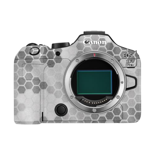 Image of Glossy Glitter Camera Skin Compatible with Canon EOS R6 Mark III (2025) - Camo Hexadots - Premium 3M Vinyl Protective Wrap Decal Cover - Easy to Apply | Crafted in the USA by MightySkins