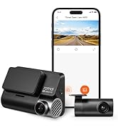 70mai A500S Dash Cam Front And Rear With 128GB Card - 2.7K Sony IMX335 Built-in WiFi GPS