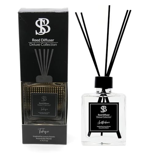 Set Difusor de Varillas Deluxe Inspirado en Soleil Blanc 4.75oz miniatura 1