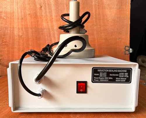 Image of Manual Induction Sealer | Heavy Duty DGYF- 600 C Portable Induction Sealer | Electro-Magnetic Induction Sealing Package Machine | Seal 50pcs /min | Bottle Diameter: 20-120 mm