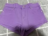 DIVIDED H&M パープルショートパンツ S
