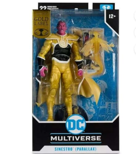 DC Multiverse Gold Label Sinestro Parallax Action Figure