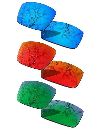 Image of ToughAsNails Pairs Polarized Replacement Lense for Oakley Gibston OO9449 Sunglass Pack