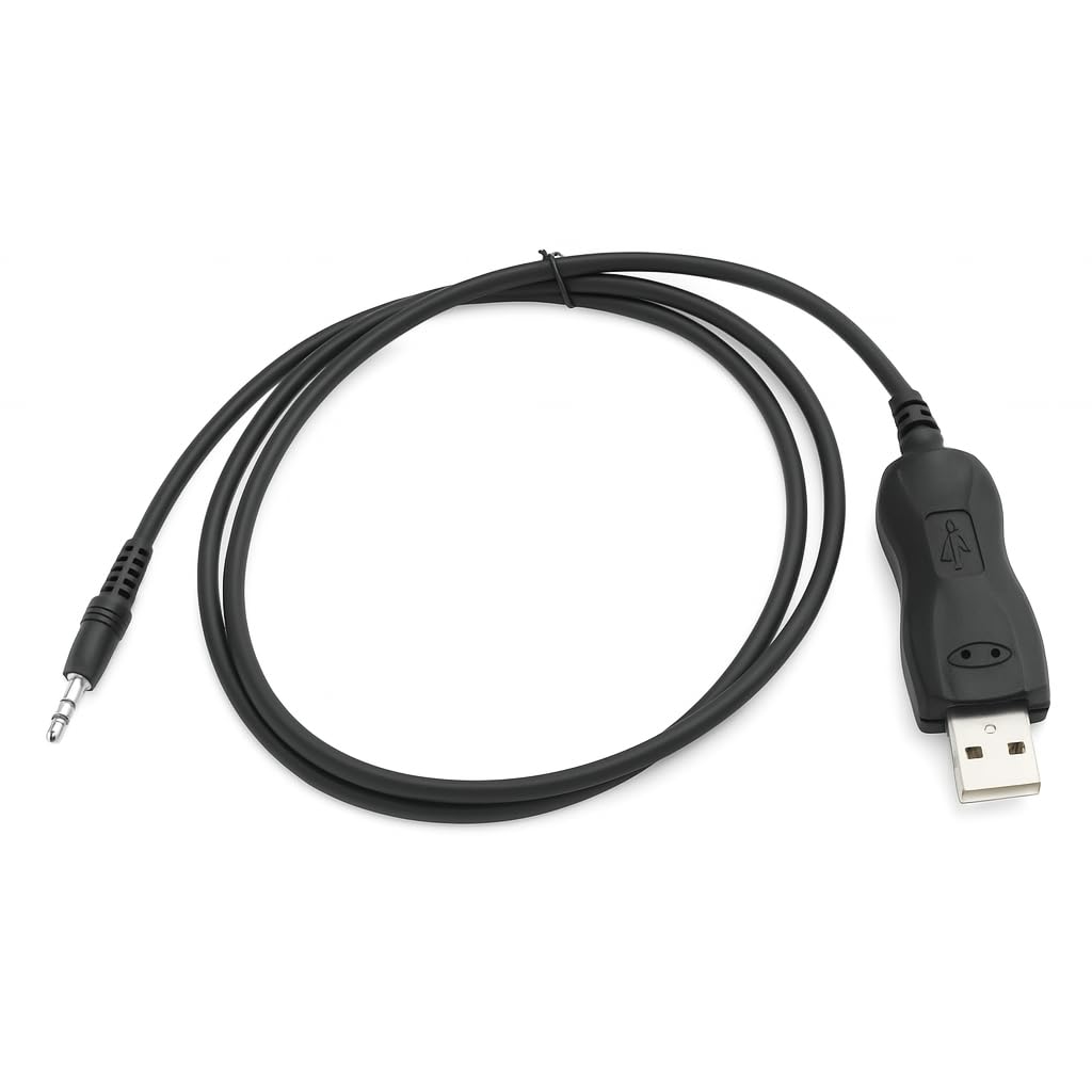 Valley Enterprises Compatible with Icom OPC-478 USB FTDI Chipset Two-Way Radio Programming Cable for IC-2730, IC-2730A/E, IC-4001, IC-F3021, IC-F5121, IC-F6121, ID-4100, ID-5100A/E, IC-M330G, IC-M324G