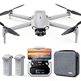 Ruko F11PRO 2 Plus Drones with Camera for Adults, 48MP 8K Photo, 3-Axis Gimbal Stabilizer, 74 Mins Flight Time (2 Batteries), 20,000ft Transmission, Beginner-Friendly Tech Gift