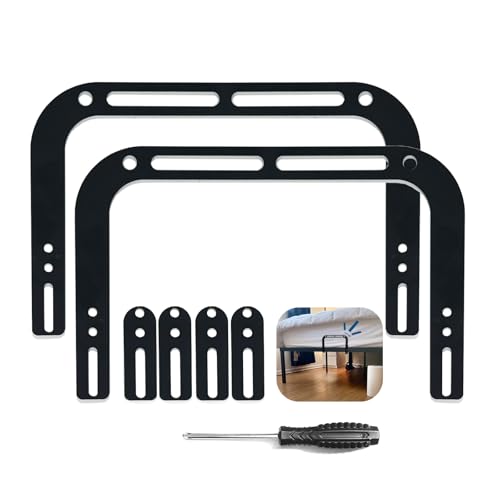 Anti Non Slip Mattress Retainer Bar Holder in Place Mattress Slide Stoppers Metal Bed Gripper to Prevent Sliding Footboard(Big-2pcs) by Benbuoo - Used condition - US$13.68