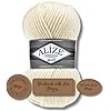 Laine Alize Velluto - Lot De 6 Pelotes 100g + 3 étiquettes, Fil Chenille Doux Pour Tricot/crochet