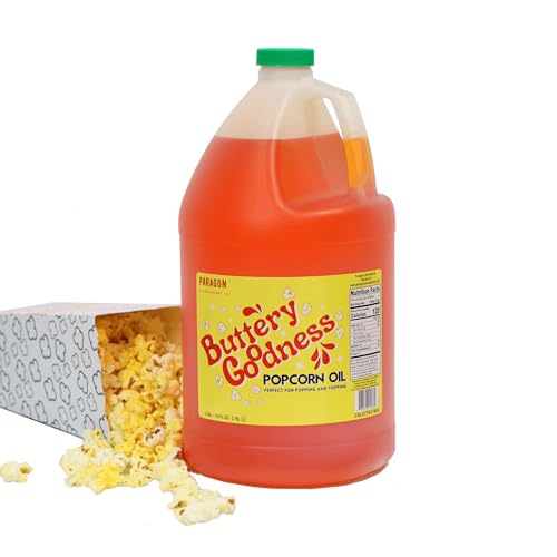 buttery goodness popcorn oil and topping - 1 gallon