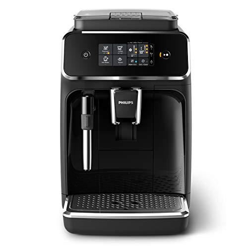 Philips Espressomachine 2200 serie - 2 Koffievarianten - Touchdisplay - Klassieke melkopschuimer - Perfecte temperatuur en aroma - Keramische molen - EP2221/40 - Image 3