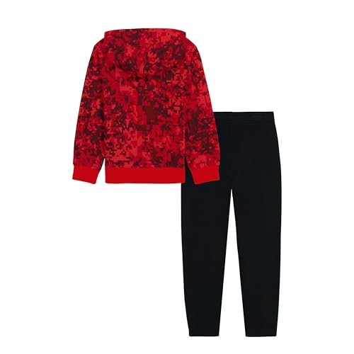 Image of Under Armour Boys' 2-Piece Hoodie Set, Pullover Sweatshirt and Fleece Pants