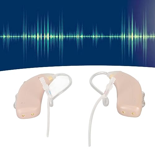Amplificador Auditivo, Aparelhos Auditivos Estéreo Recarregáveis ​​com Design Ergonômico para Idosos