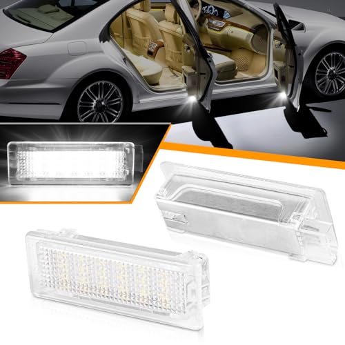 OZ-LAMPE Luz LED para puerta de coche para BMW F20 F21 F22 F23 F45 F46 F87 F30 F31 F34 F35 F80 F32 F33 F36 F82 F83 F07 F10 F11 F18 F01 Luz interior LED, cortesía. Lámpara de bienvenida para X1 E84 F48