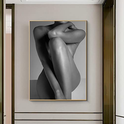 Art mural sexy femme affiche toile 50x70cm pour salon moderne