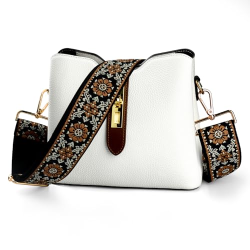 Image of Purse Straps Replacement Crossbody Straps for Purses,Wide Shoulder Strap for Bags Extender Guitar Straps for Handbags