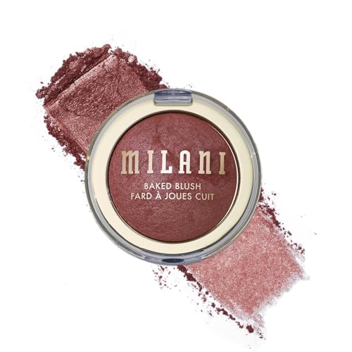 Milani Baked Blush, Makeup Powder Blush for Cheeks - Granita Glow
