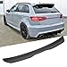 Universal Rear Roof Spoiler, ABS Rear Window Top Roof Spoiler Wing Compatible with Seat LEON Maxton MK1 Mk2 Mk3 MK4 MK5 MK6 MK7 Hatchback Fit Jazz Yaris Focus A1 A3 RS3(Carbon Fiber Style)