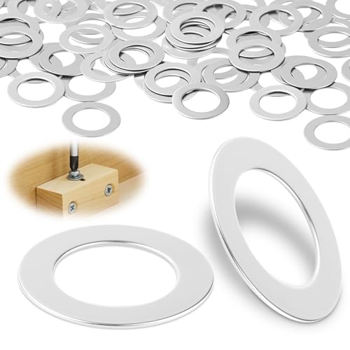 TXXATX 60 Stück Unterlegscheiben M6 Beilagscheiben Edelstahl A2 V2A Flach Unterlegscheibe M6x12x0,2 mm DIN988 Karosseriescheiben Passscheiben für Muttern Bolzen Schrauben Gewindestange