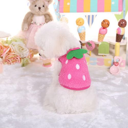 Disfraz térmico para perros pequeños PENIKOKO 2XS rosa miniatura 5