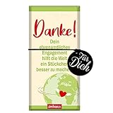 STEINBECK Danke Ehrenamt Geschenk - Schokolade 100g Tafel - Ein kleines Dankeschön für ehrenamtlichen Einsatz