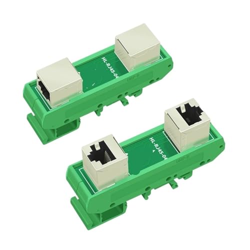 Conector RJ45 hembra vertical con PCB que optimiza el espacio en paneles de red 3