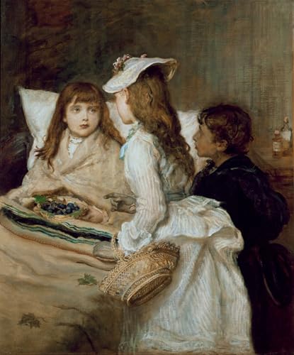 Impression sur toile John Everett Millais pour transformer un grand mur blanc