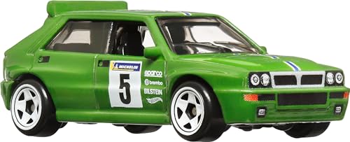 Hot Wheels Car Culture Premium 6-Pack, Set of 6 Die-Cast 1:64 Scale Euro Style Vehicles with Elevated Deco (Styles May Vary)