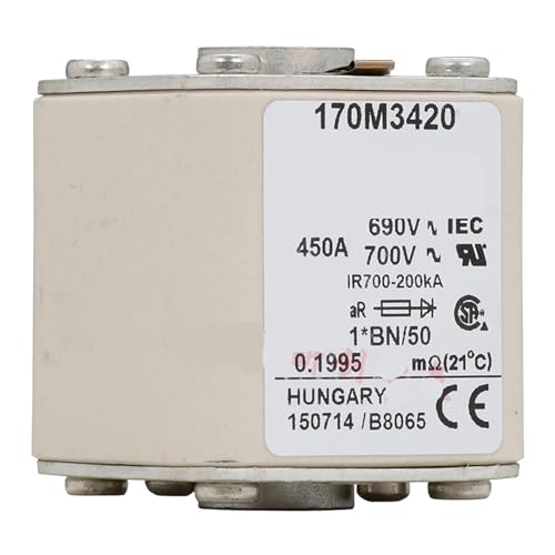 Fusible automobile 170M3419 400A haute tension 690V robuste