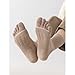 svlftecon Unisex Toe Socks Five Finger Socks for All Seasons Crew Series 24