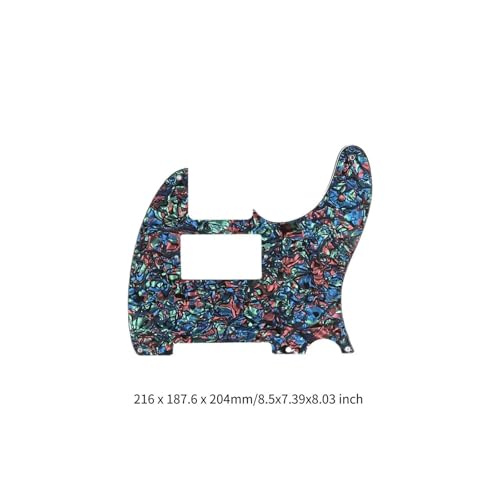 Pickguard TL 8 trous anti-rayures avec vis pour protéger votre guitare - 4