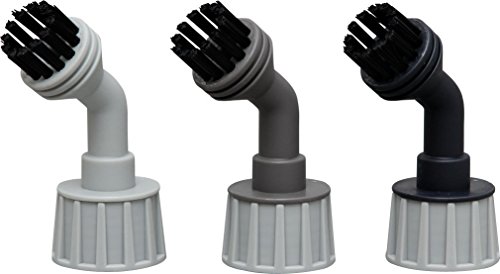 アイリスオーヤマ スチームクリーナー ネジ固定式ポイントブラシ 3個セット STMP-028