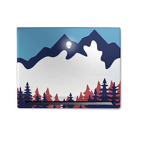 Image of MightySkins Skin Compatible with Alienware M18 R1 (2023) Full Wrap Kit - Winter Scape | Protective, Durable, and Unique Vinyl Decal wrap Cover | Easy to Apply & Change Styles | Made in The USA