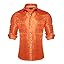 Solid Burnt Orange-paisely Solid Burnt Orange-paisely