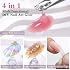 Double Rhythm 1.4 Oz Rhinestone Glue for Nails Gel Glue Design 3D Art Jewels Charm Gem Decoration 40ML Salon DIY (Rhinestone Glue Clear)