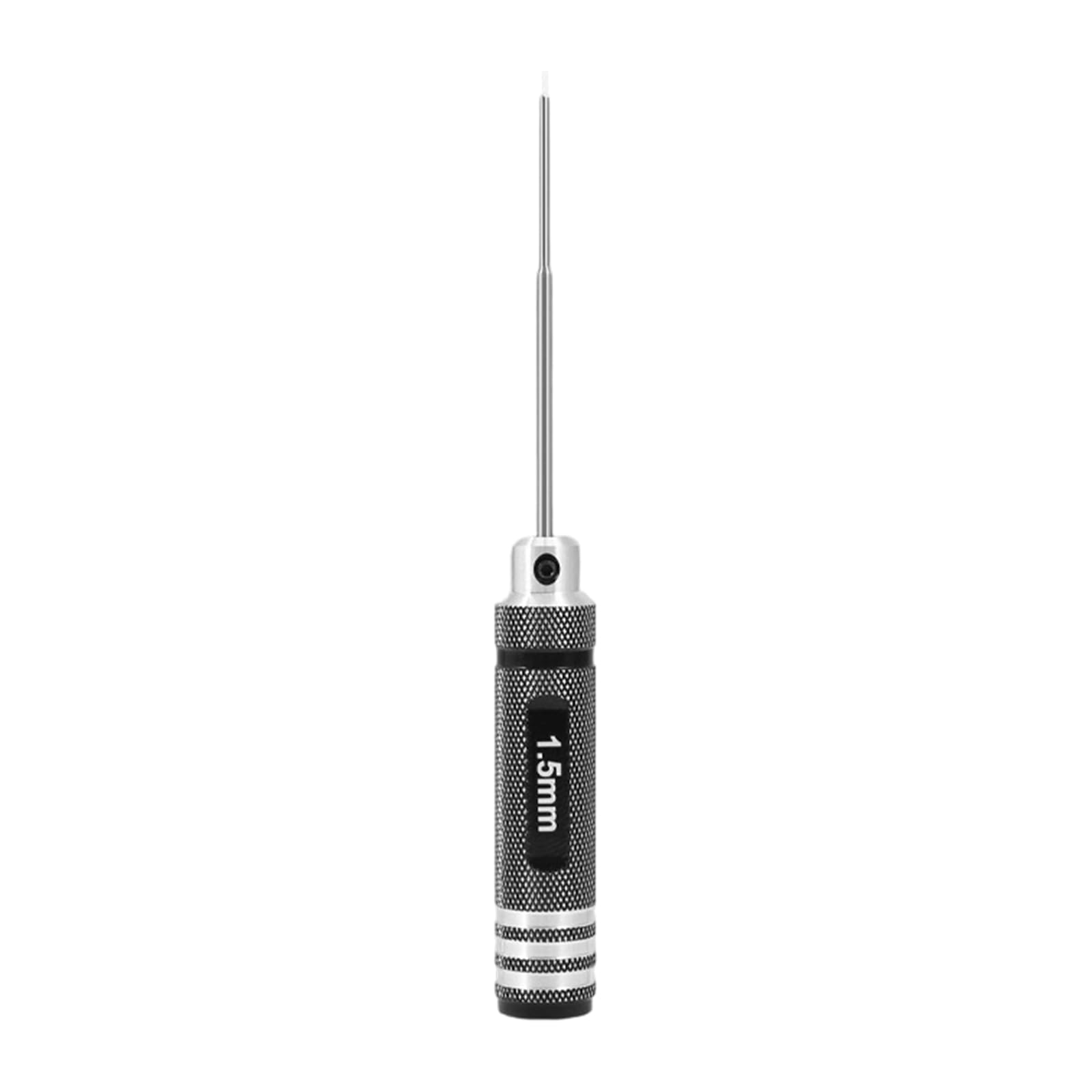 Kaccde 1.5Mm Round Handle Hexagonal Screwdriver Hobbyist For Aircraft Models Featuring High Speed Steel Construction Tiny Hexagonal Driver