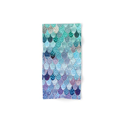 Society6 Bath Towel, 30" x 15", Summer Mermaid II by monikastrigel