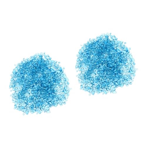 minkissy 2 Confezioni di Pietre per acquari Piccoli ciottoli Rocce Serbatoio di Pesce Ghiaia Colorata Ghiaia grassa per acquari Ghiaia per Acquario Ghiaia per Piante riempimento Pietre preziose