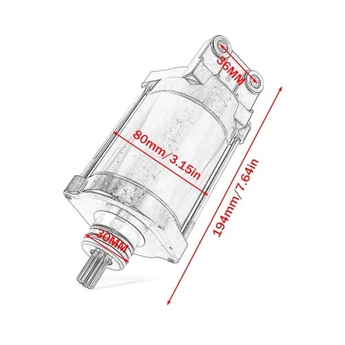 Démarreur 3008-327 compatible Monte Carlo 640 référence 3008-536