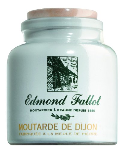 The French Farm Fallot French Dijon Old Fashioned Grain Senape in Stone Jar Crock 255,1 g