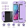 innoAura Switch 2 Tasche 14-in-1 Bundle für NS Switch 2 (2025), Switch 2 Case mit Tragetasche, Schutzhülle, Stick-Caps, Schutzfolie, süßem Anhänger und Sticker, Lila